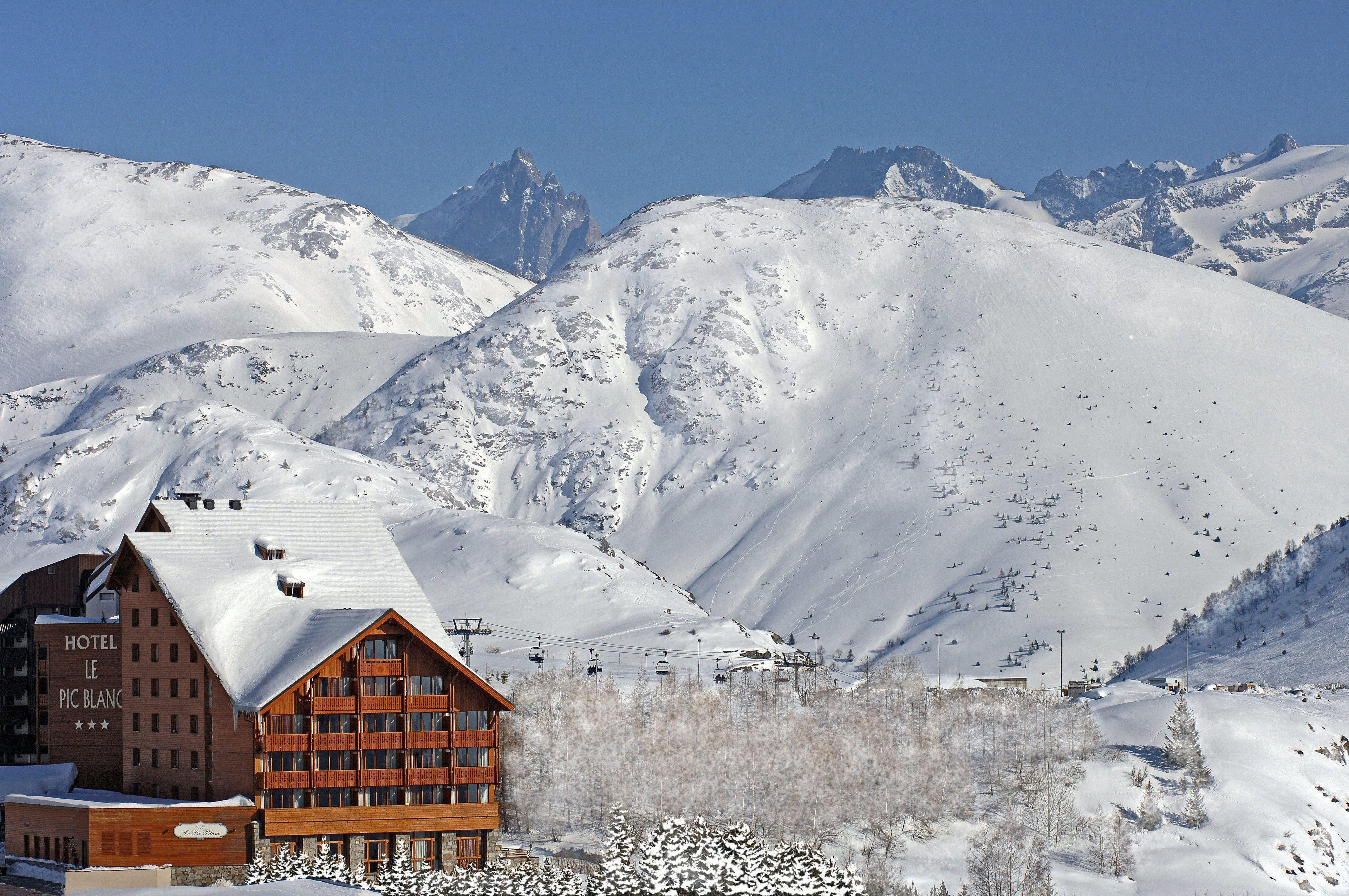 Le Pic Blanc Hotell Alpe d'Huez Eksteriør bilde